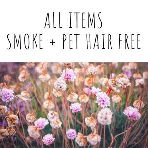 〰️ Clean & Smoke Free Home 〰️